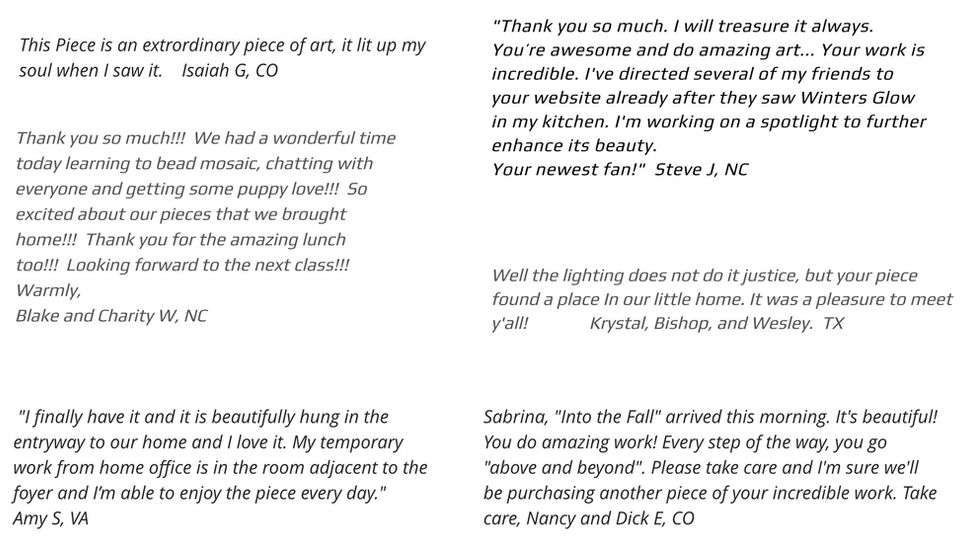 Testimonials 2 Sabrina Frey Art