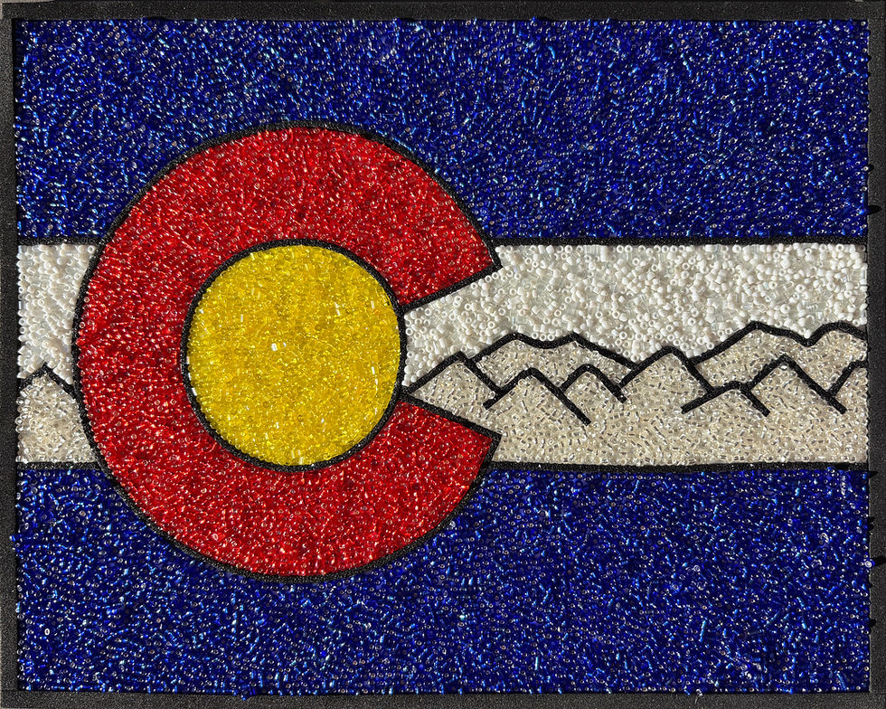 Thumbnail: Bead Mosaic Kit 8x10 Colorado