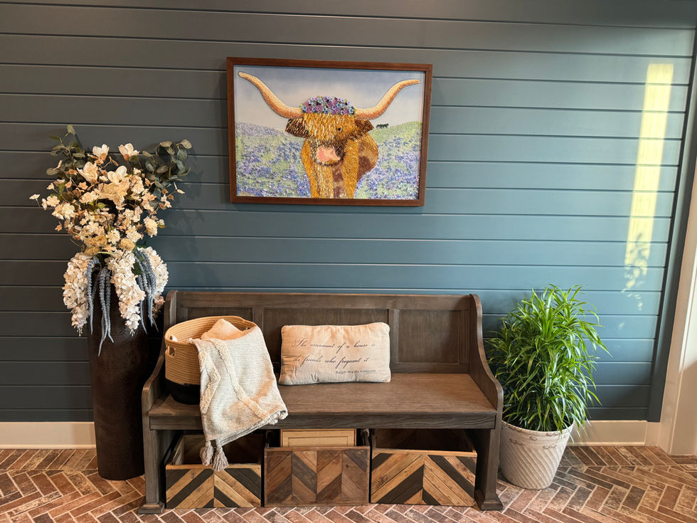 Maybelle in collectors home