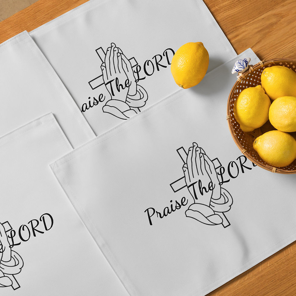 Thumbnail: Praise The LORD Placemat Set