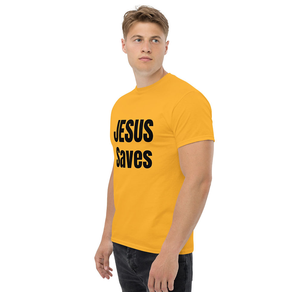 Thumbnail: Men's JESUS Saves T-Shirt