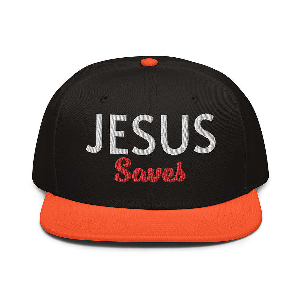 Thumbnail: JESUS Saves Snapback Hat