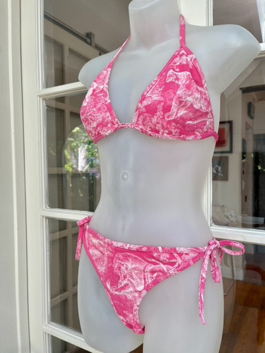 Christian Dior Pink Bikini 2 Piece Bikini Swimsuit | Start