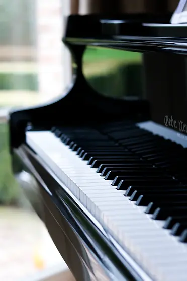 Keyboard of a grand piano
