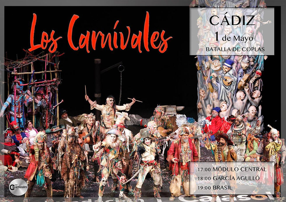 Los Carnívales en Cádiz (Batalla de Coplas)