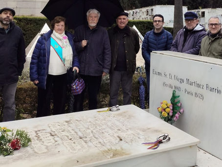 Los masones sevillanos honraron la memoria de don Diego Martínez Barrio
