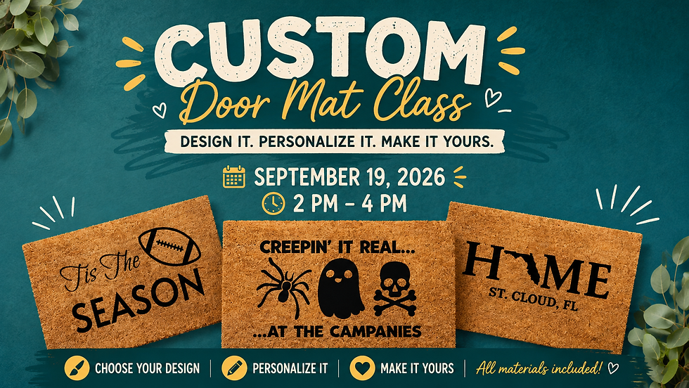 Custom Door Mat Class