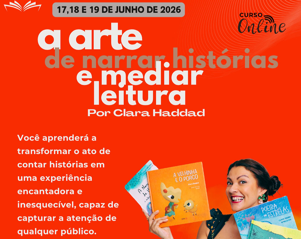 CURSO ONLINE- A arte de narrar histórias e mediar leitura