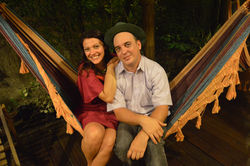 Vinicius Viramundos e Clara Haddad