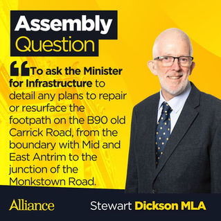 Question to the Minister for Infrastructure