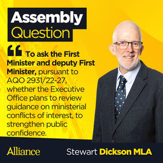 Question to the First and deputy First Minister 