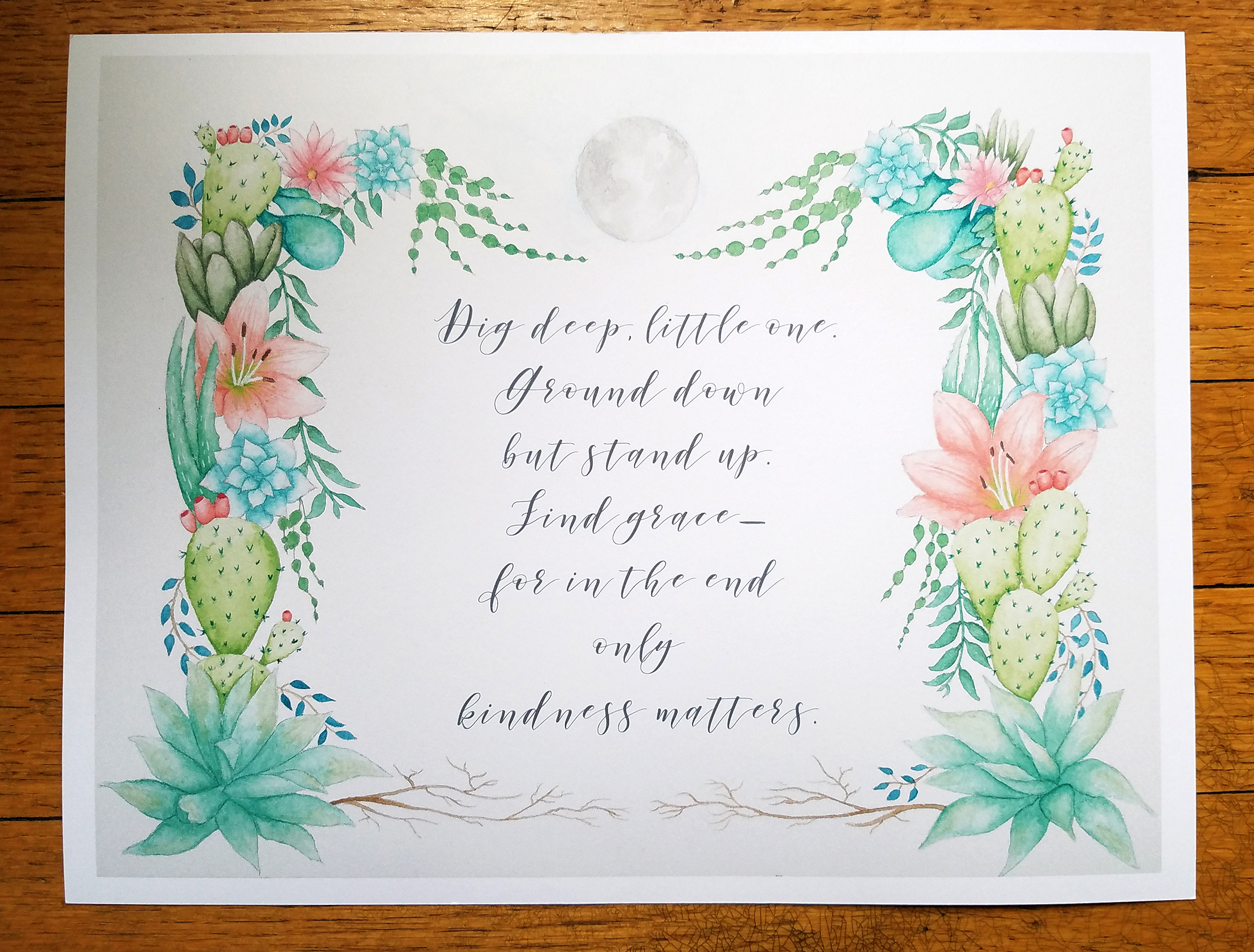 Watercolor Border