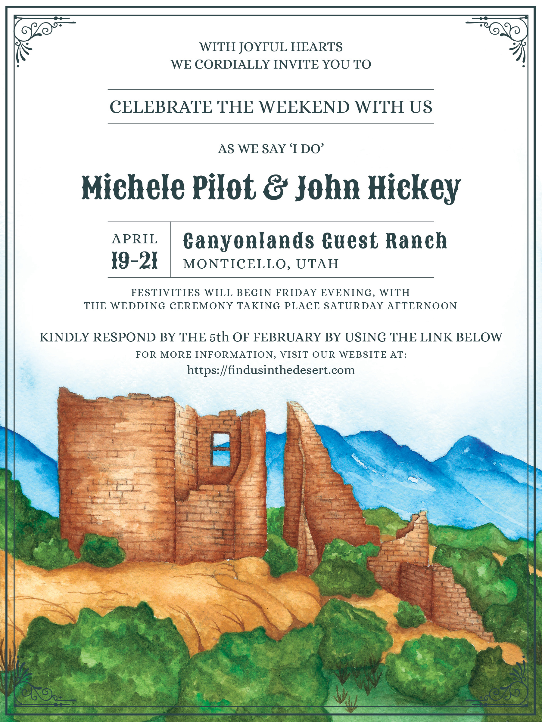 Michele and John
