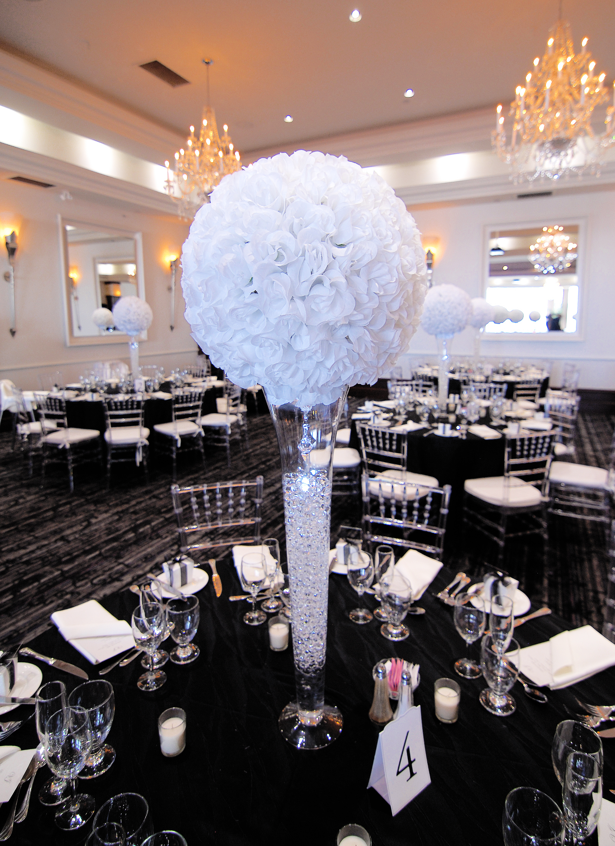 Vase centerpiece