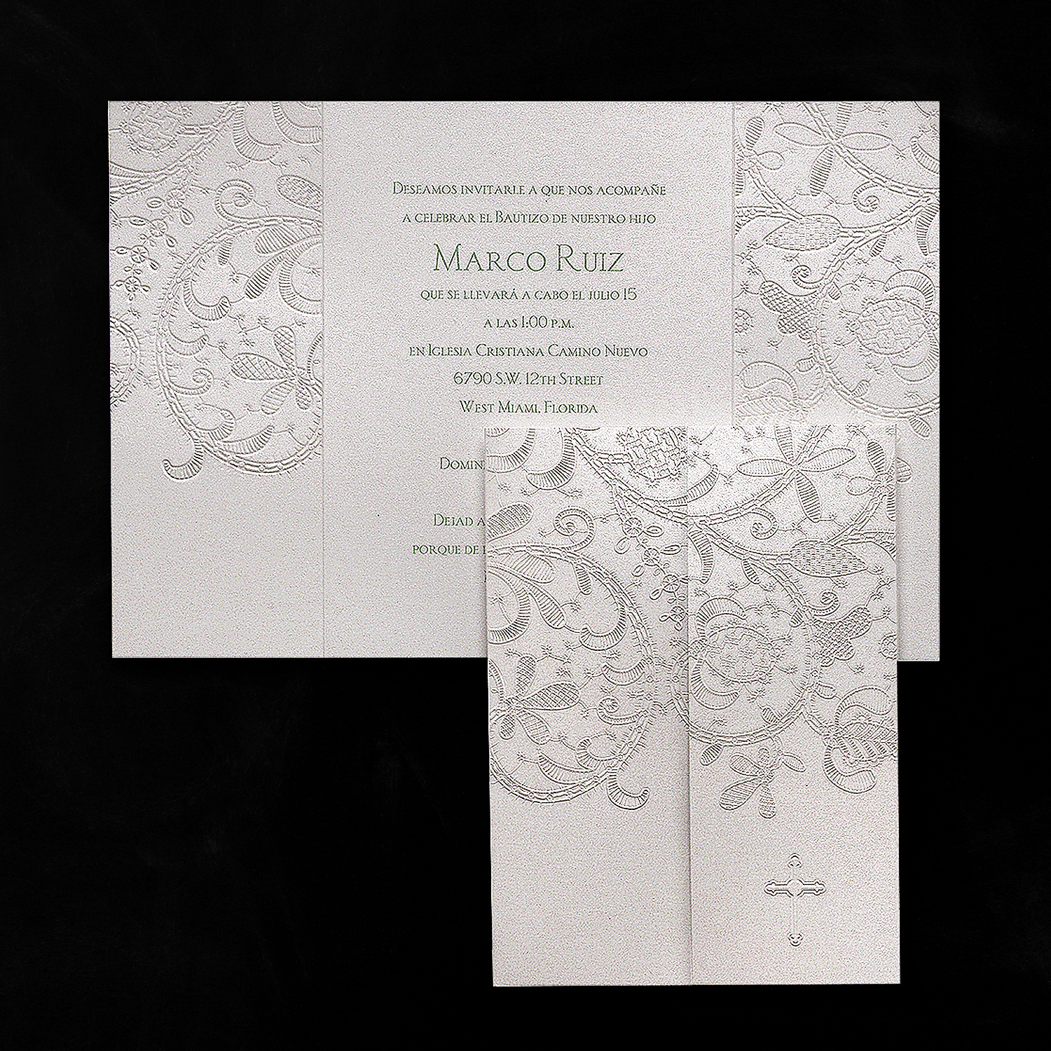 Baptism invitation