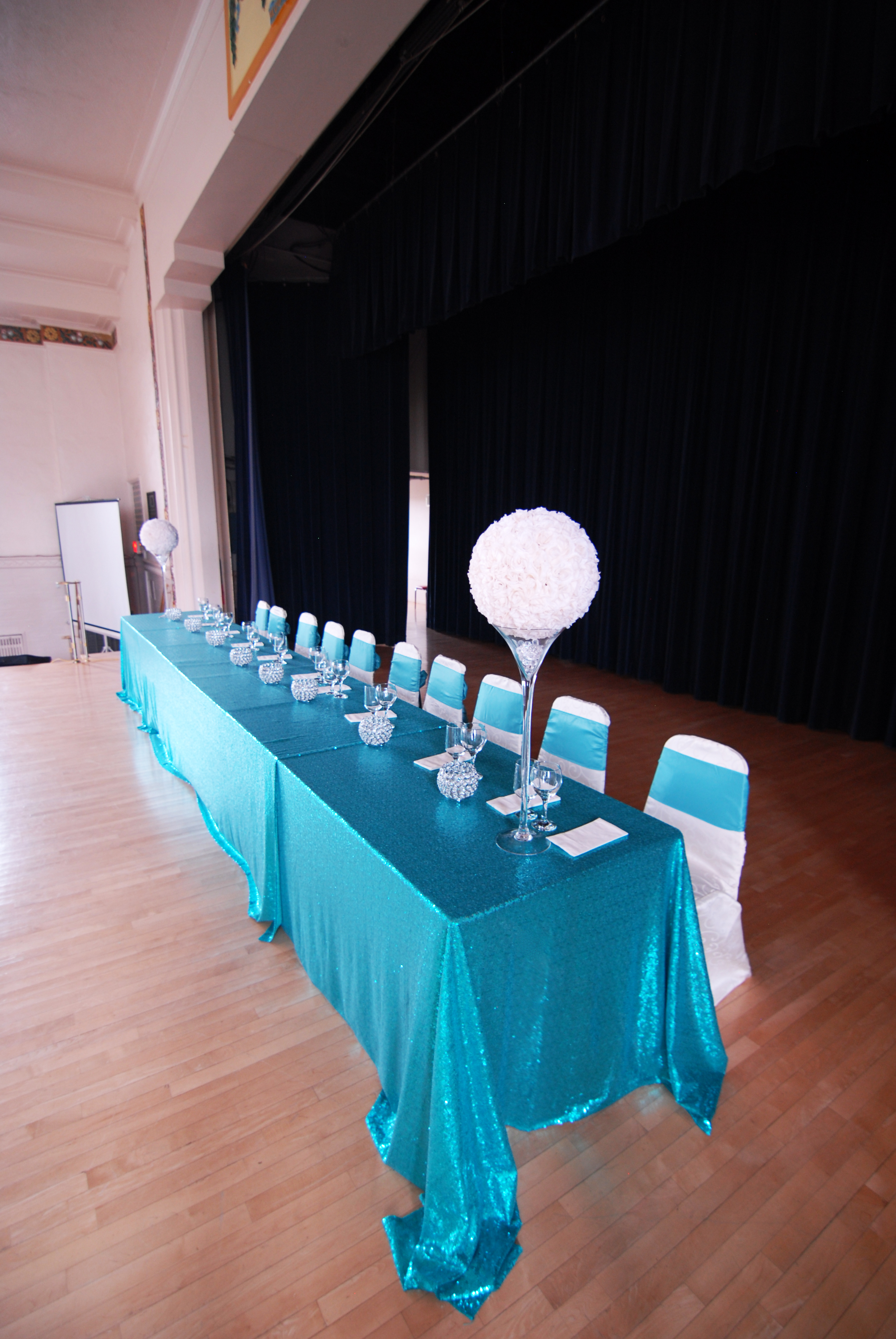 Nappe turquoise