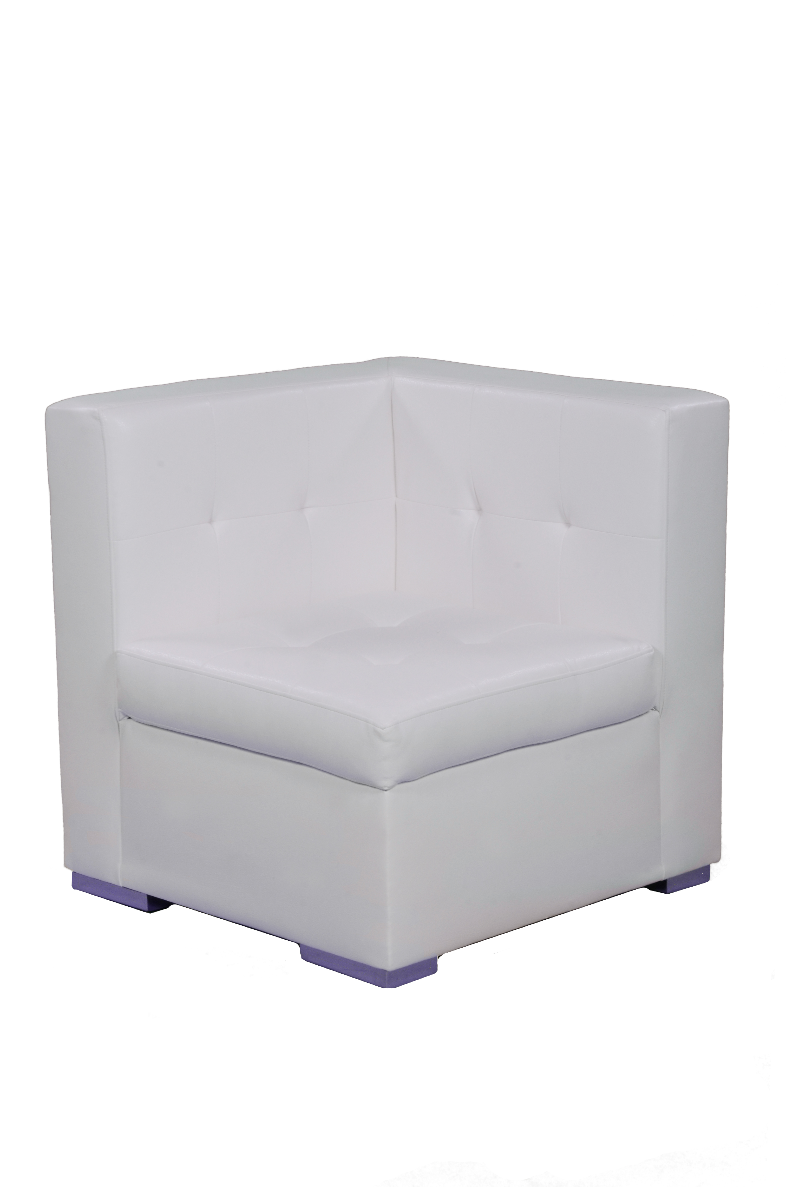 White modern corner
