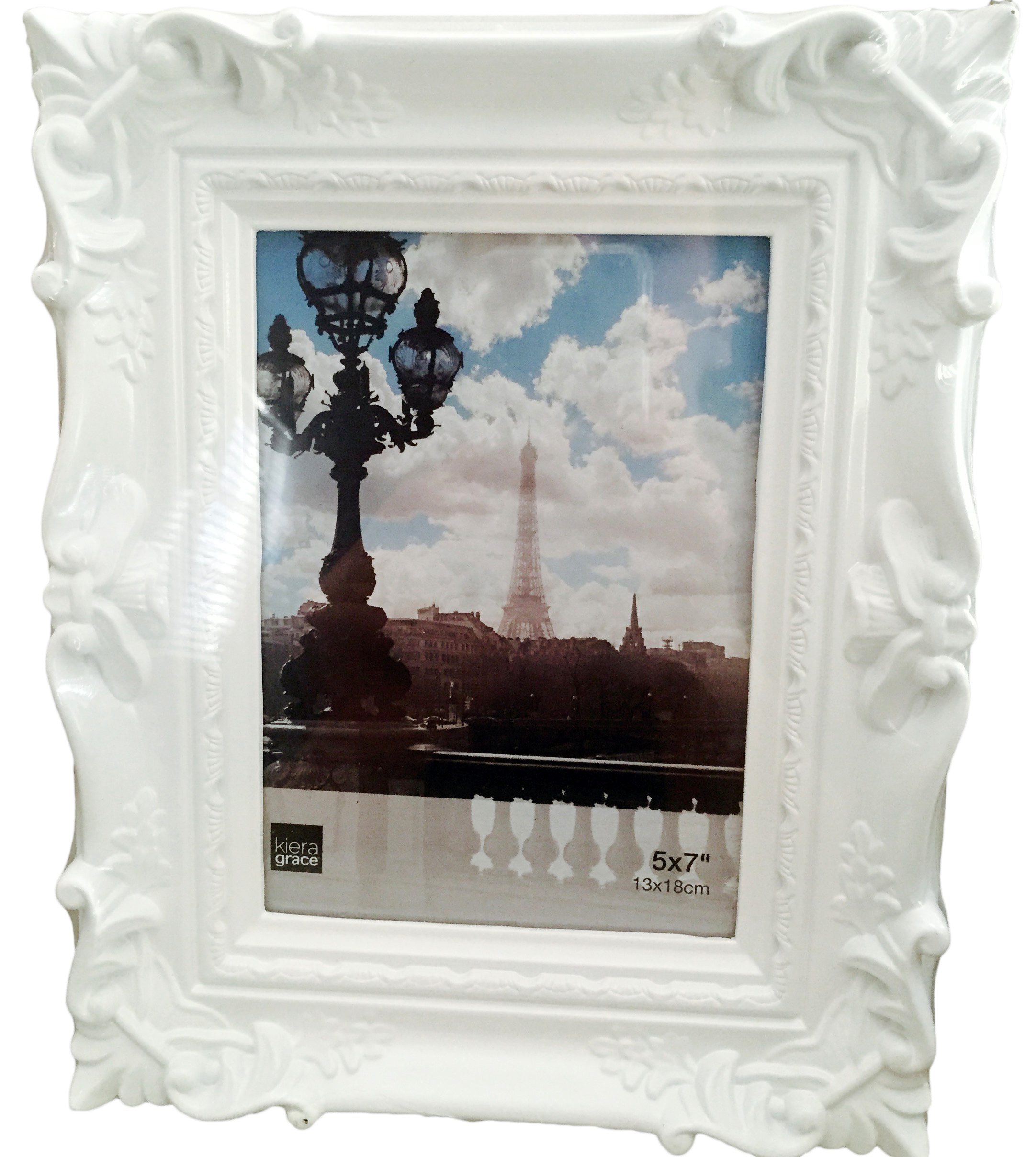 Cadre photo blanc