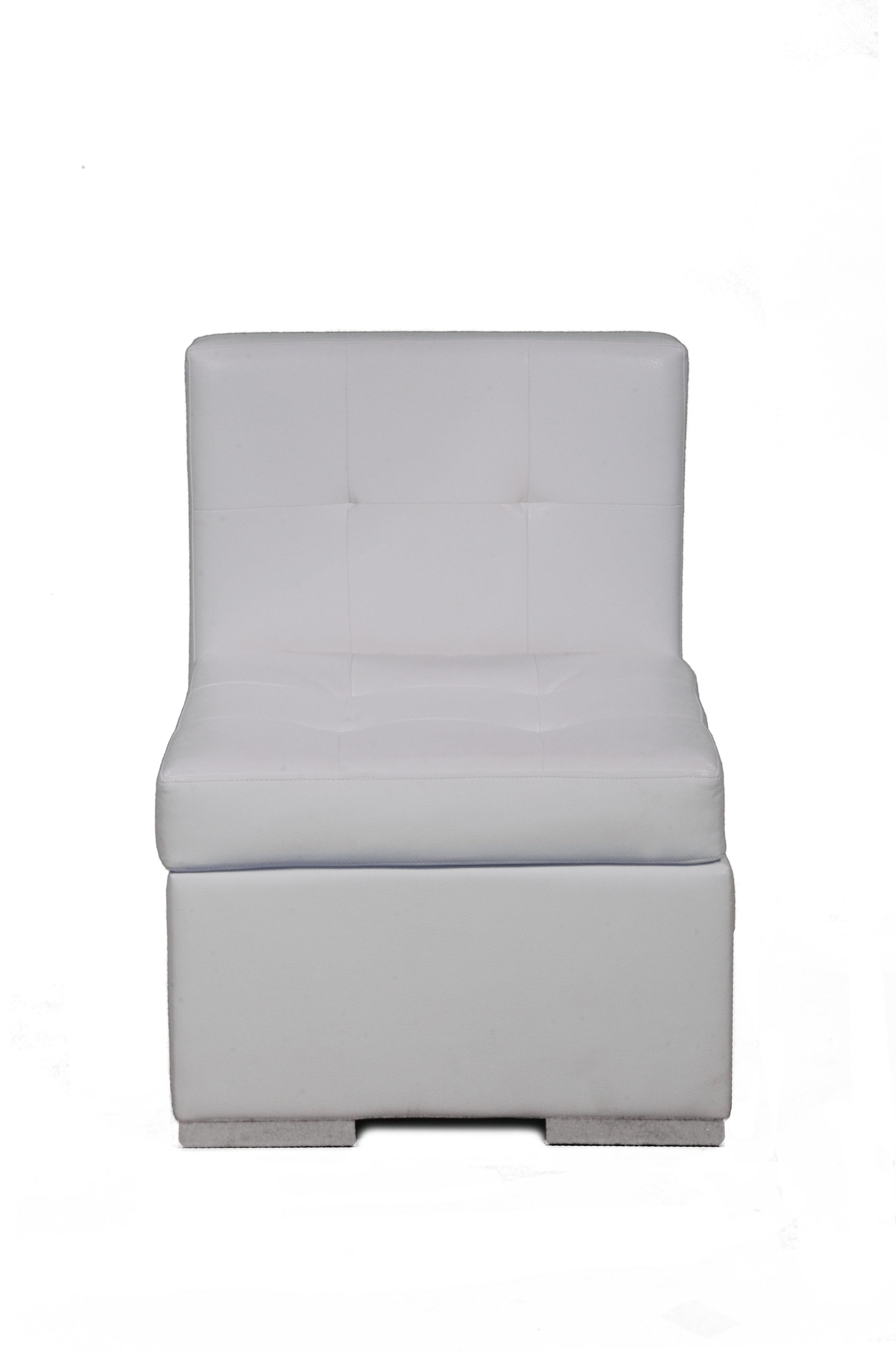 White modern sectional