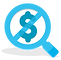 no hidden moving fee dollar sign with strike through icon