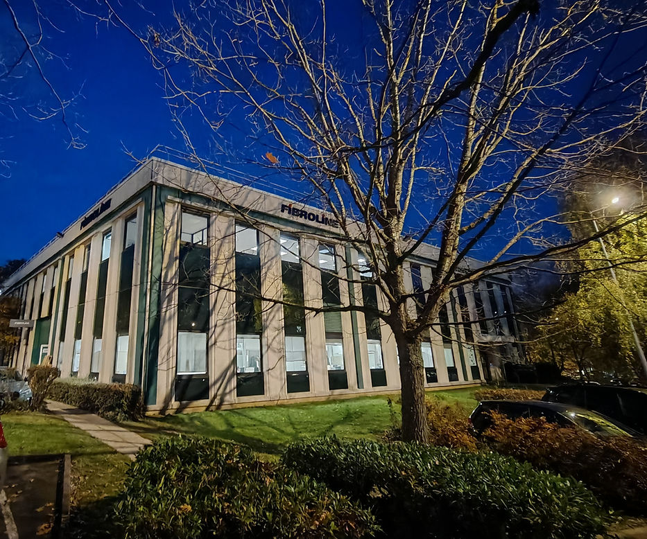 Fibroline offices, lab and innovation center in Limonest, France