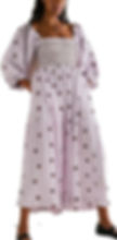 Boho Floral Square Neck Ruffle Maxi Dress