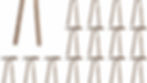 Brown Satin Twist-Tie Bows (30-Pack) – Elegant Accent for Bridal Showers & Decor