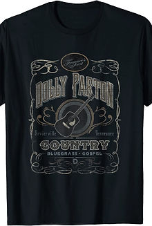  Dolly Parton Whiskey Label Tee