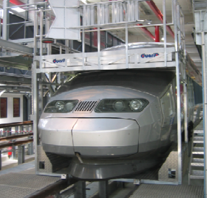 Passerelle maintenance trains