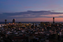 night lights in barcelona copia