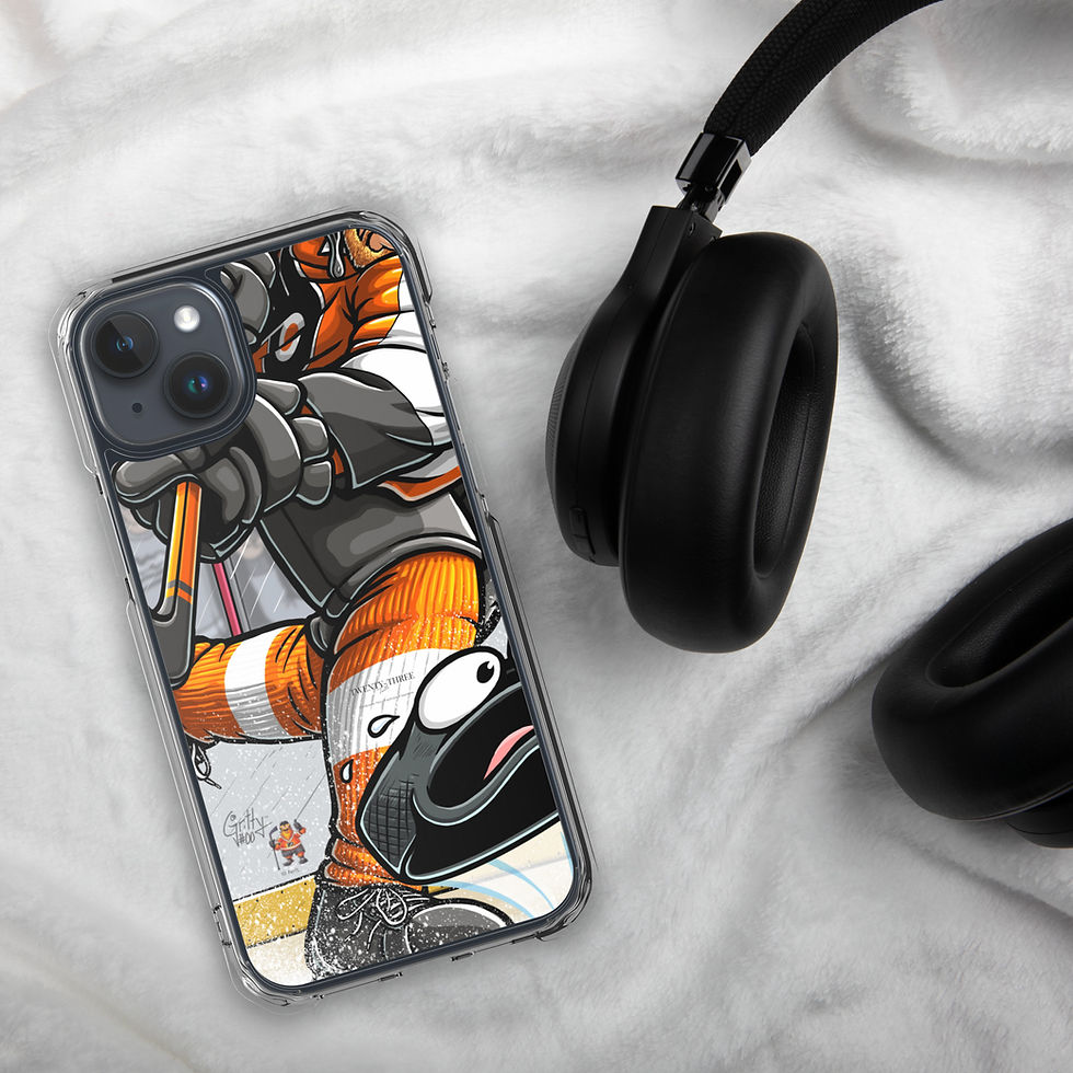 Thumbnail: Limited Edition Gritty Signature Clear Case for iPhone®