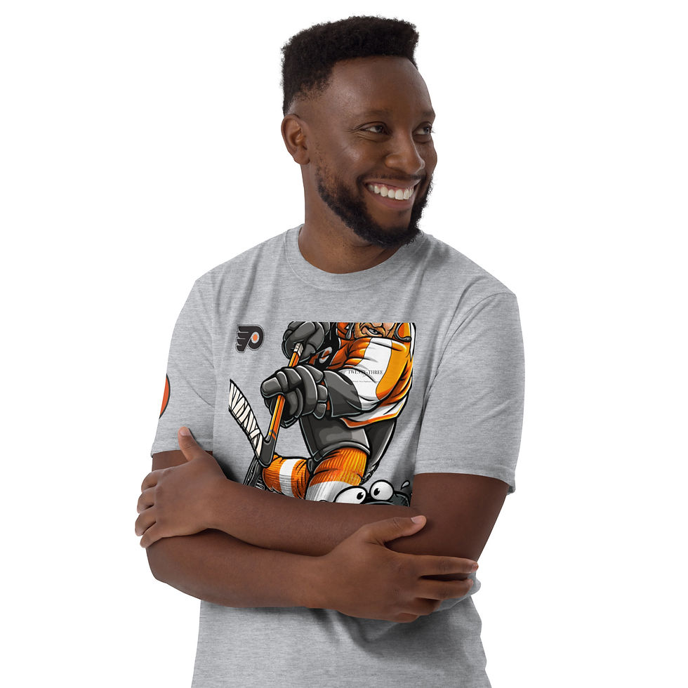 Miniatura: Limited Edition Gritty Philadelphia Flyers Gritty Signature T-Shirt