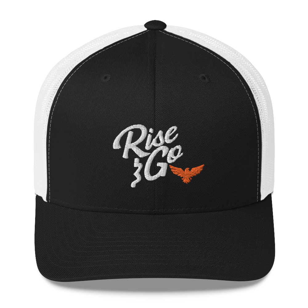 Find Your Coast Rise and Go Vintage Trucker Hat
