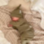 Miniaturbild: Babymütze Olivgrün