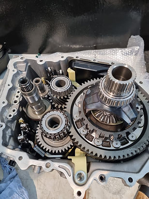 Getriebe eines Autos