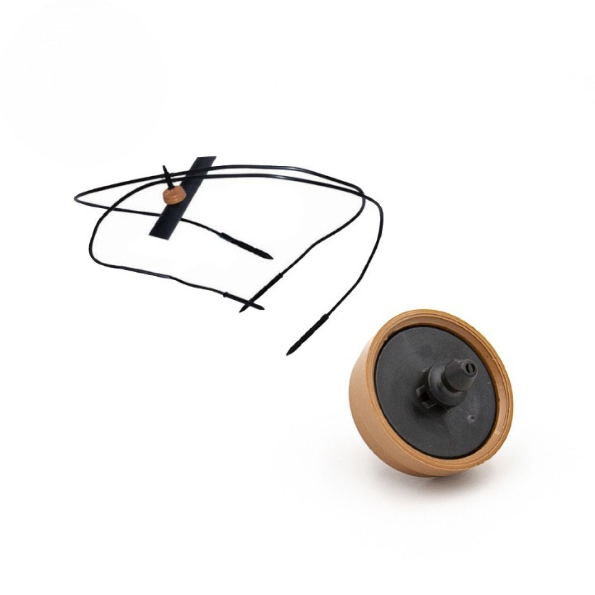 Netafim 4er Bewässerungsspinne 4L/h mit Druckventil (schwarz) und Dripper