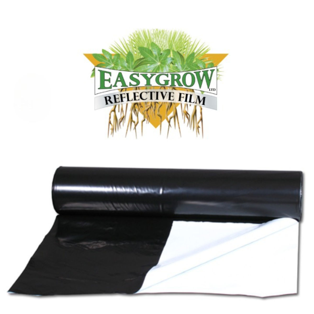 Telo Riflettente Bianco/Nero 2m x 1m 125mü - Easygrow