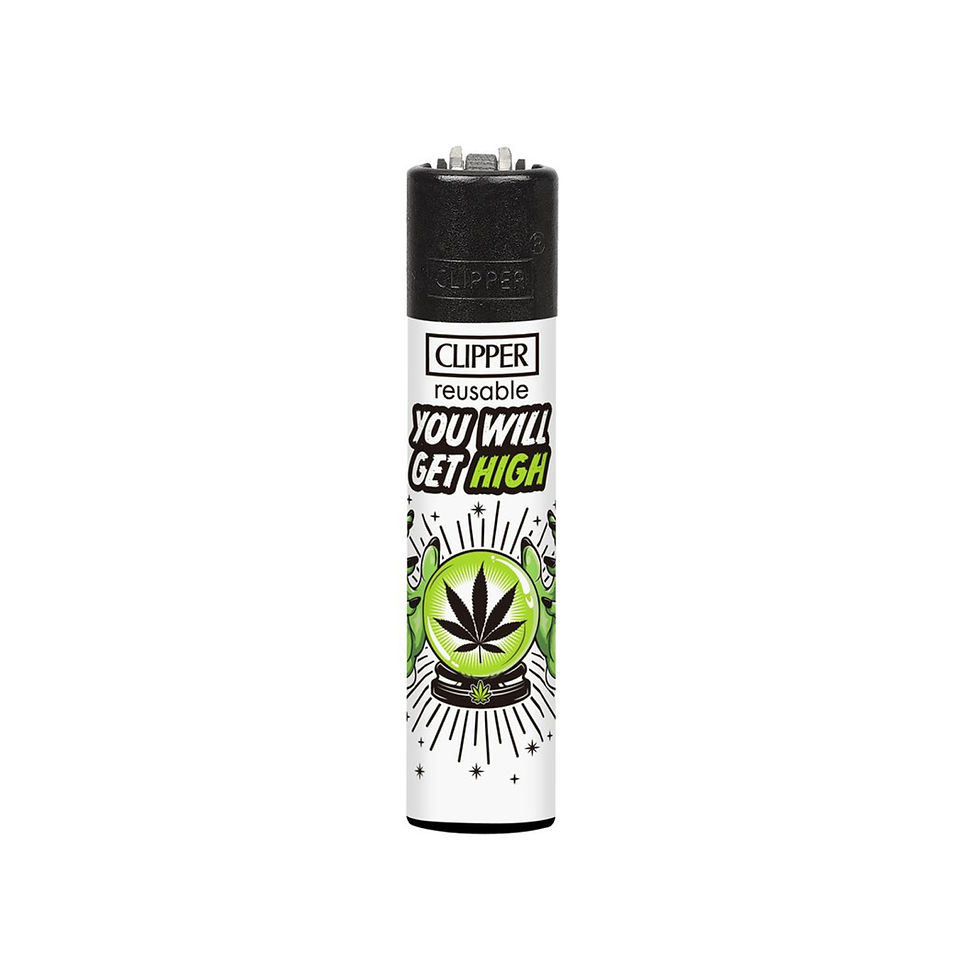 Accendino Ricaricabile Collezionabile - Clipper - Weed Slogan 6 601