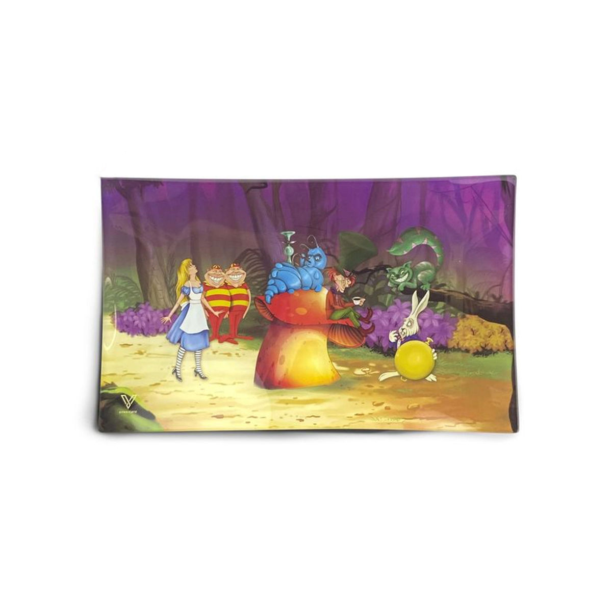 V Syndicate Glastray M Alice Mushroom 160 x 260mm