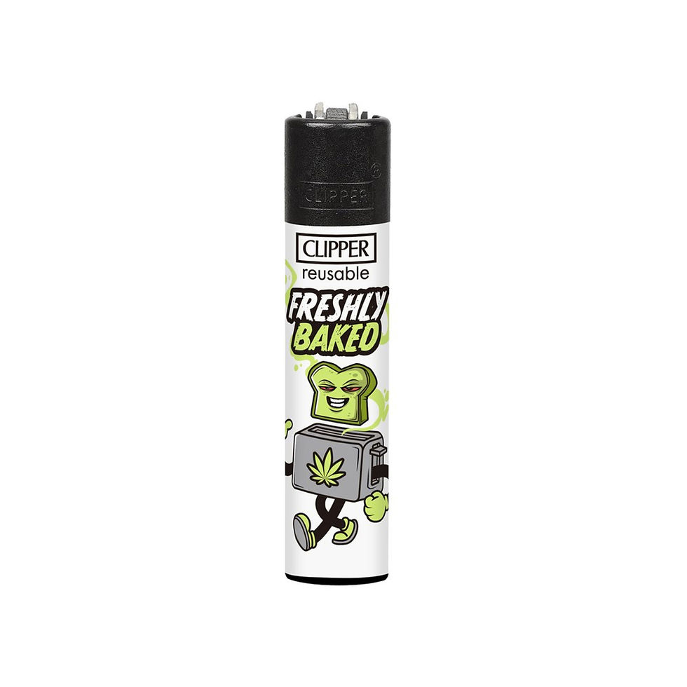 Accendino Ricaricabile Collezionabile - Clipper - Weed Slogan 6 600