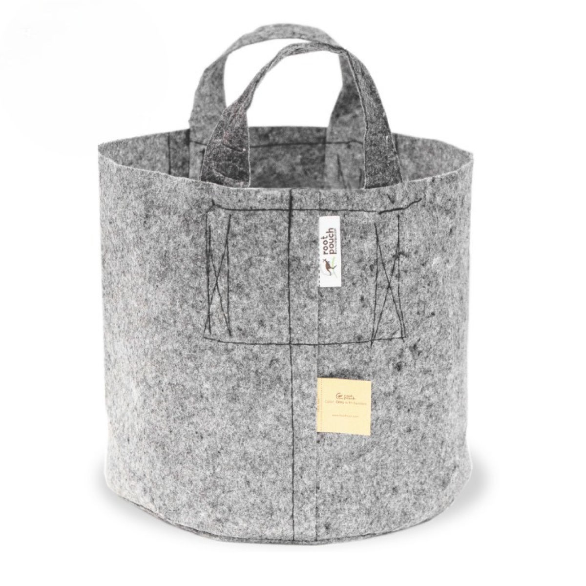 Root Pouch 3.8L Heather Grey mit Griffen