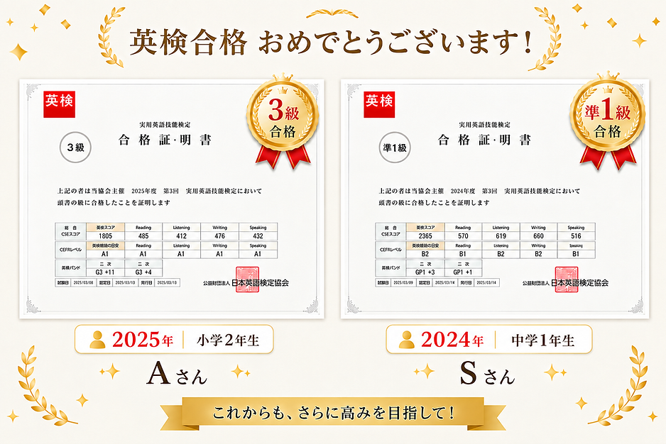 Champ英検実績紹介
