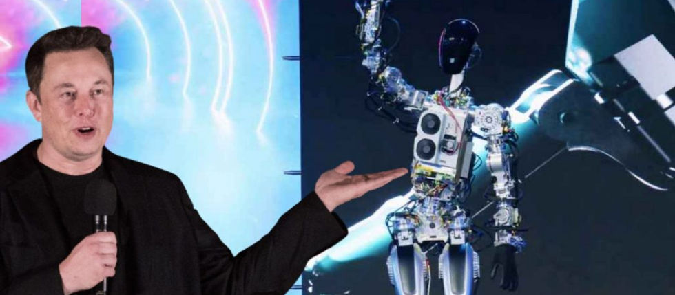 Tesla presentó a Optimus, el nuevo robot humanoide