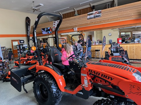Falcon Equipment and Supply Company, Bad Boy Tractors, Bad Boy Mowers, Open House