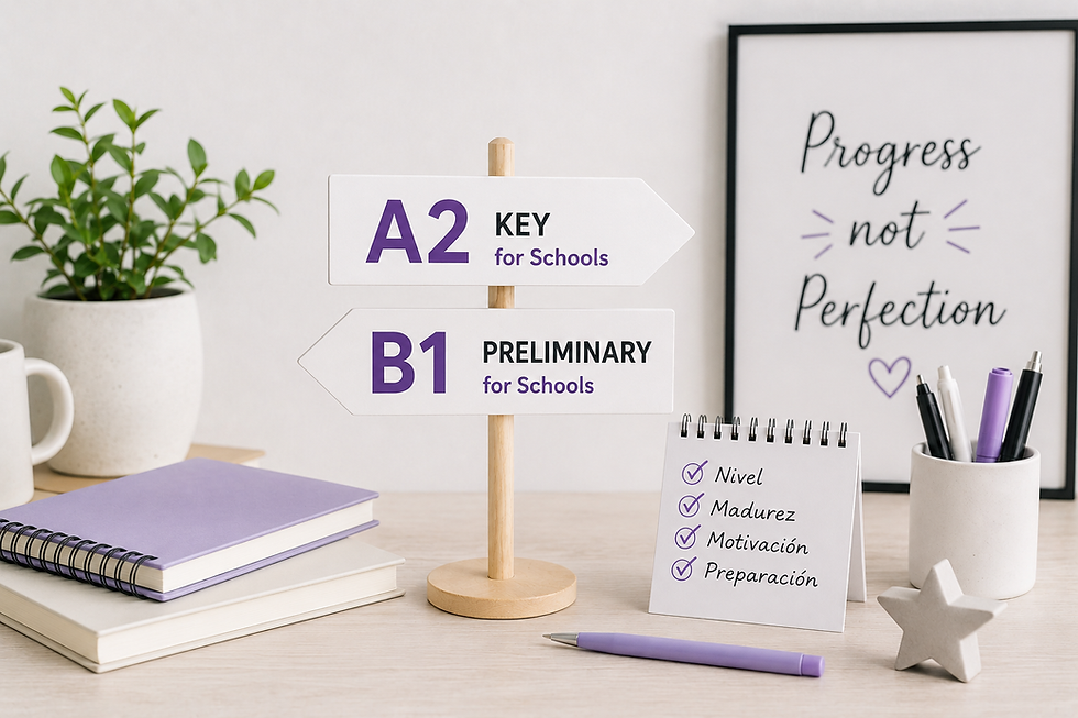 ¿A2 o B1... a cuál presentarse en Primaria?