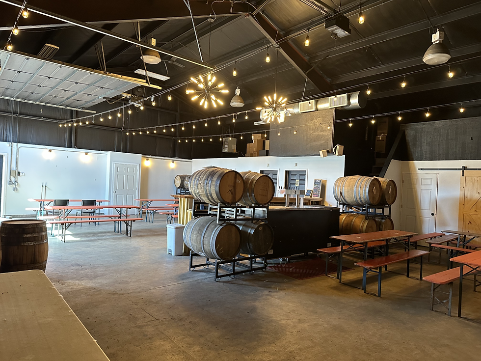 Ample guest seating at Reverie Brewing