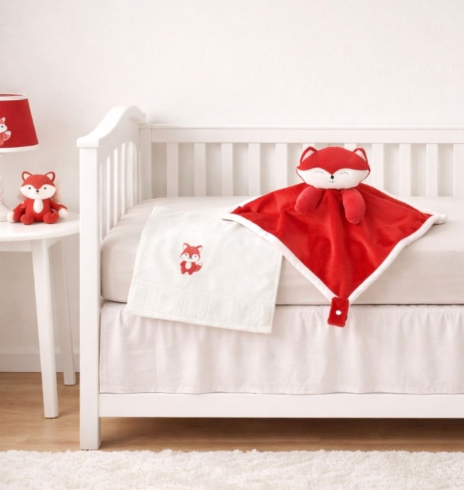 KIT NANINHA luxo RAPOSA vermelha com prendedor