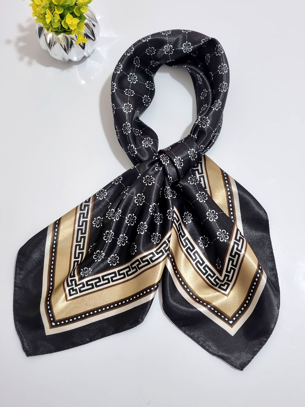 LENÇO grd. Delicado preto