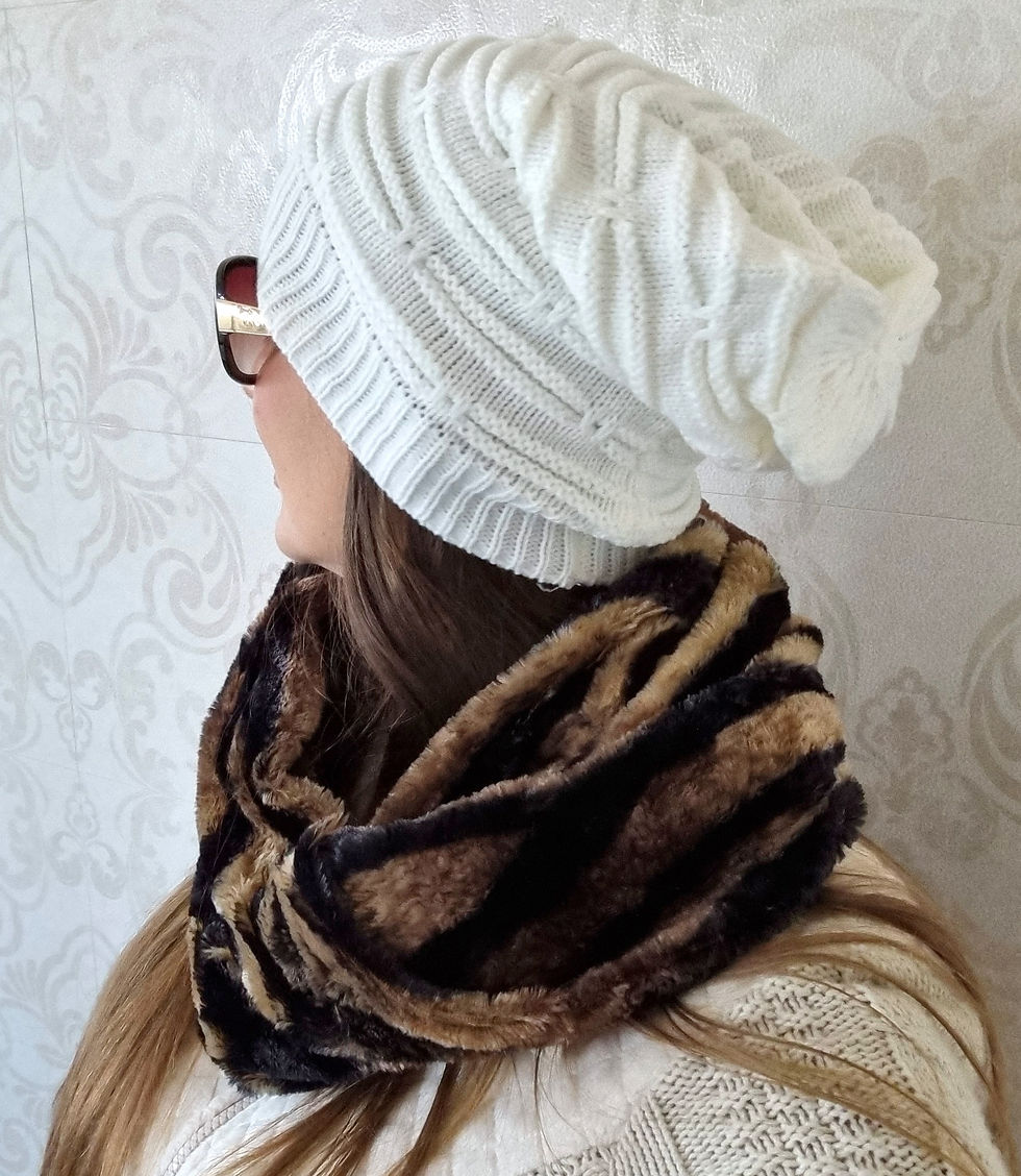 Touca de lã (TCL26) champanhe