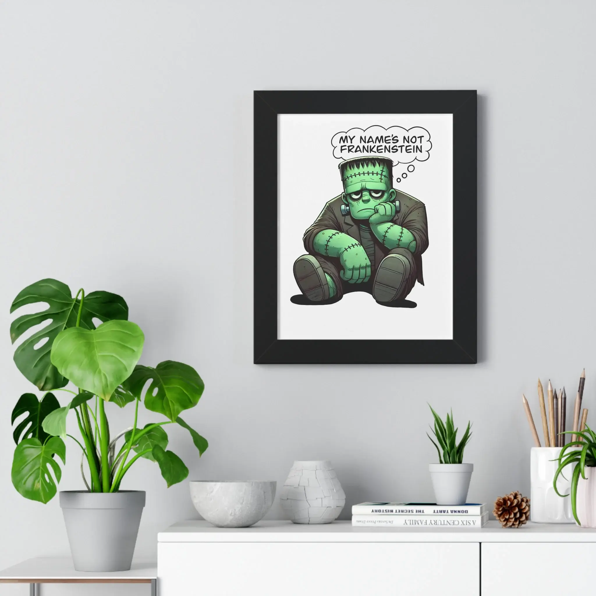 Funny Frankenstein Monster – My Name's Not Frankenstein